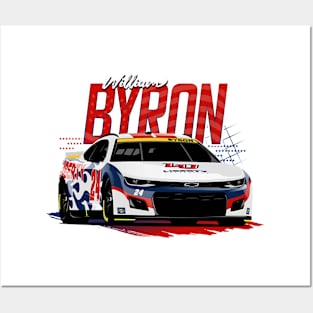 William Byron Playoffs Posters and Art